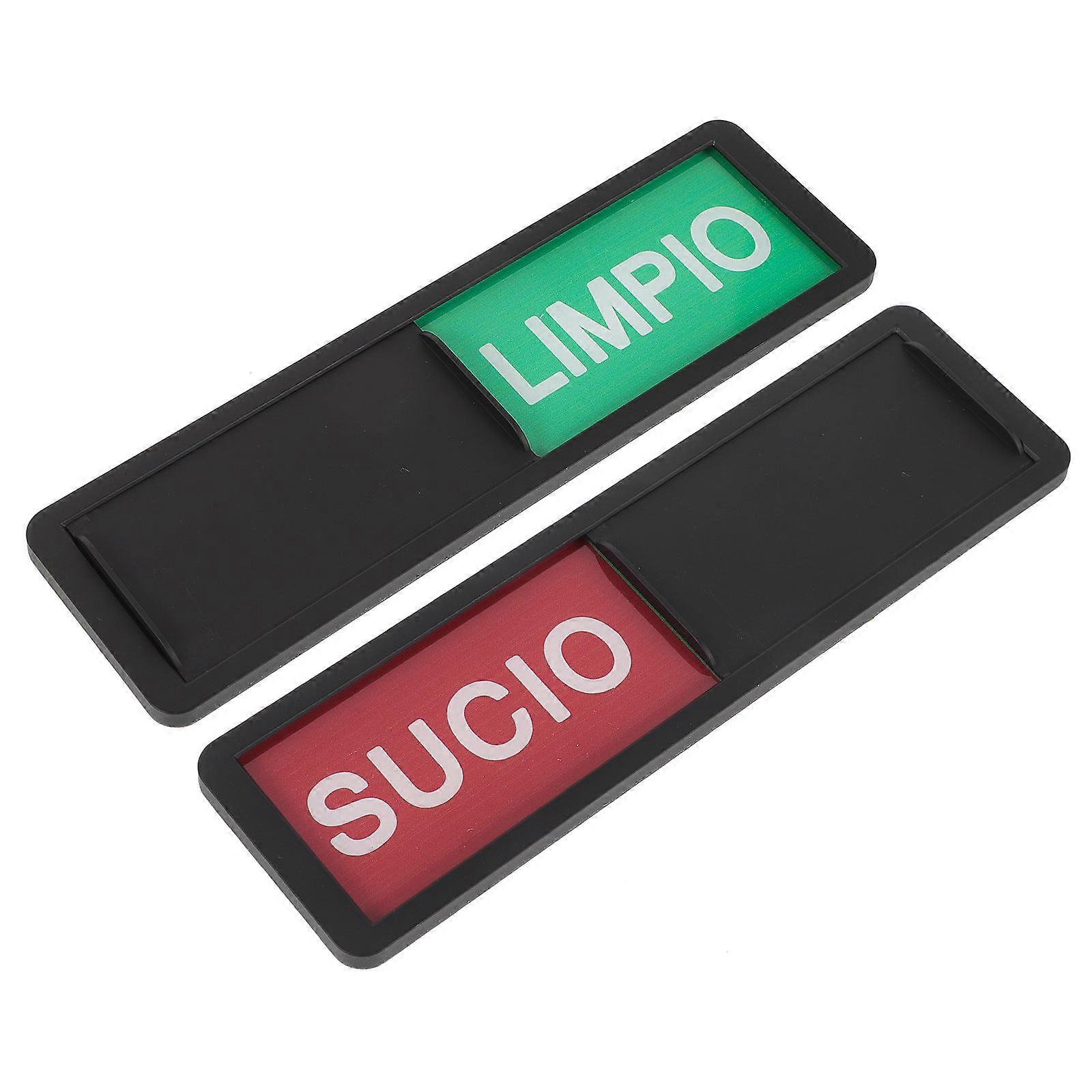 Dishwasher Magnet Sign Clean Dirty Indicator for Household and Hotel Use 10Pcs