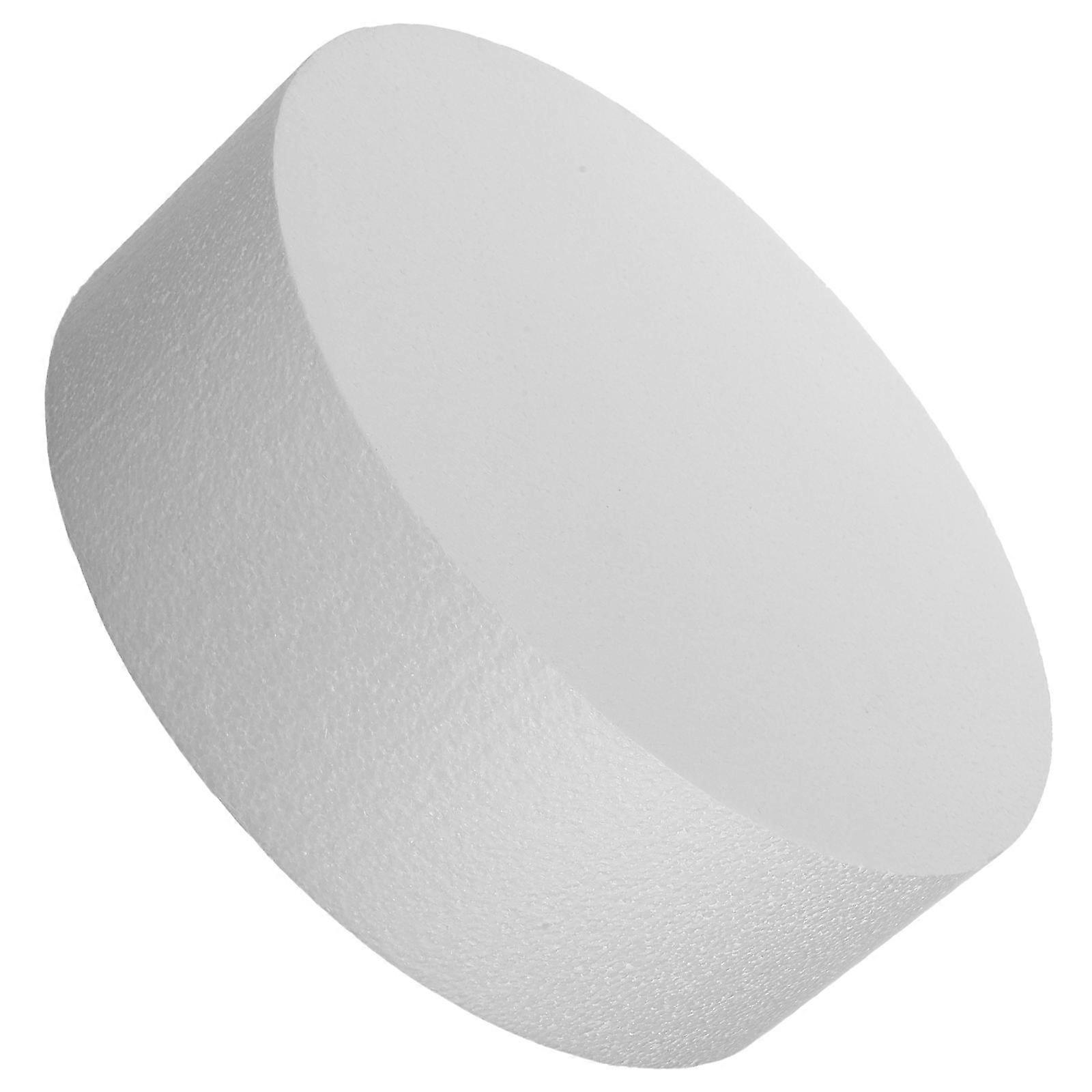 Foam Cake for Decorating Round Dummy for Birthday Cake Practice 3Pcs