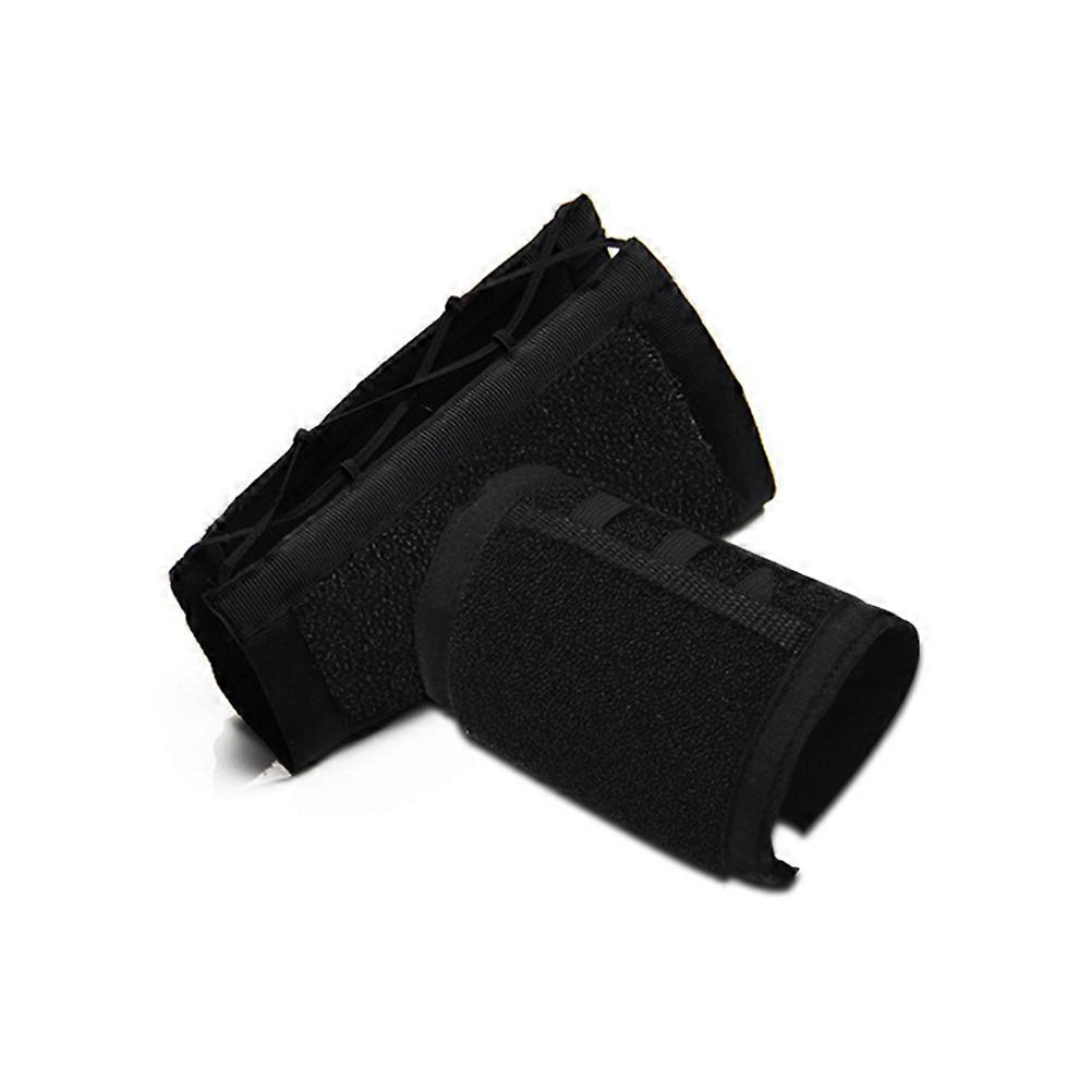 Armband Cleaner for Makeup Brush Cleaning Makeup Application Beginners 2Pcs Black