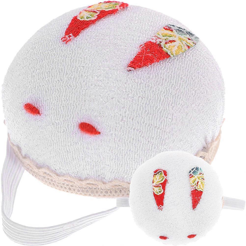 Sewing Pin Cushion 2Pcs Grey Polyester Compact Storage Pin Holder for Home Use