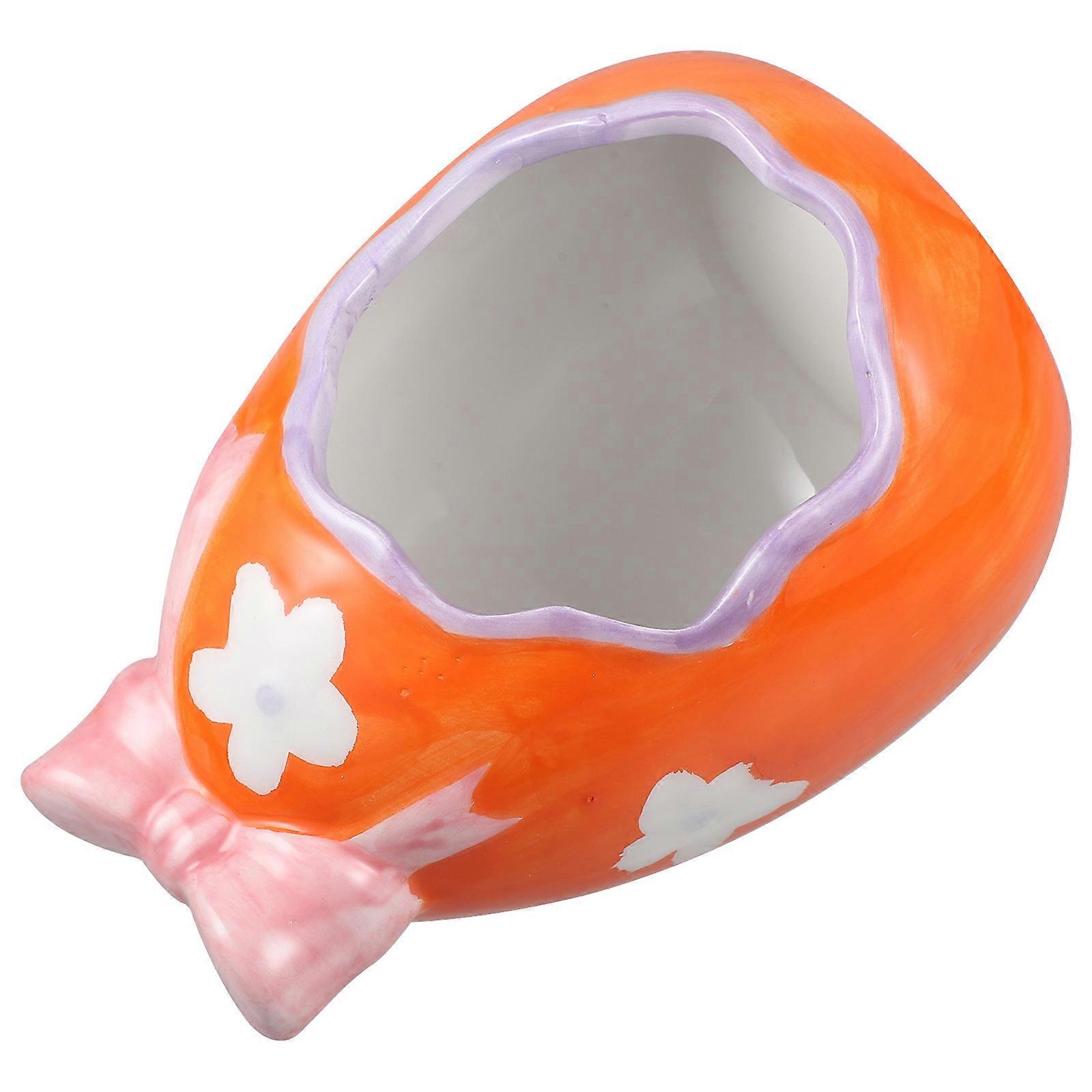 Purple Ceramic Hamster Hide House for Small Pet Supply