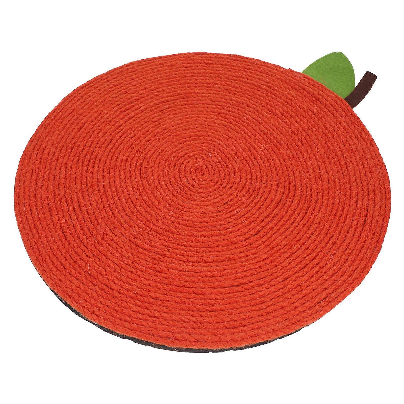 Durable Cat Scratching Mat Orange Shaped Pad for Pets 3Pcs Set