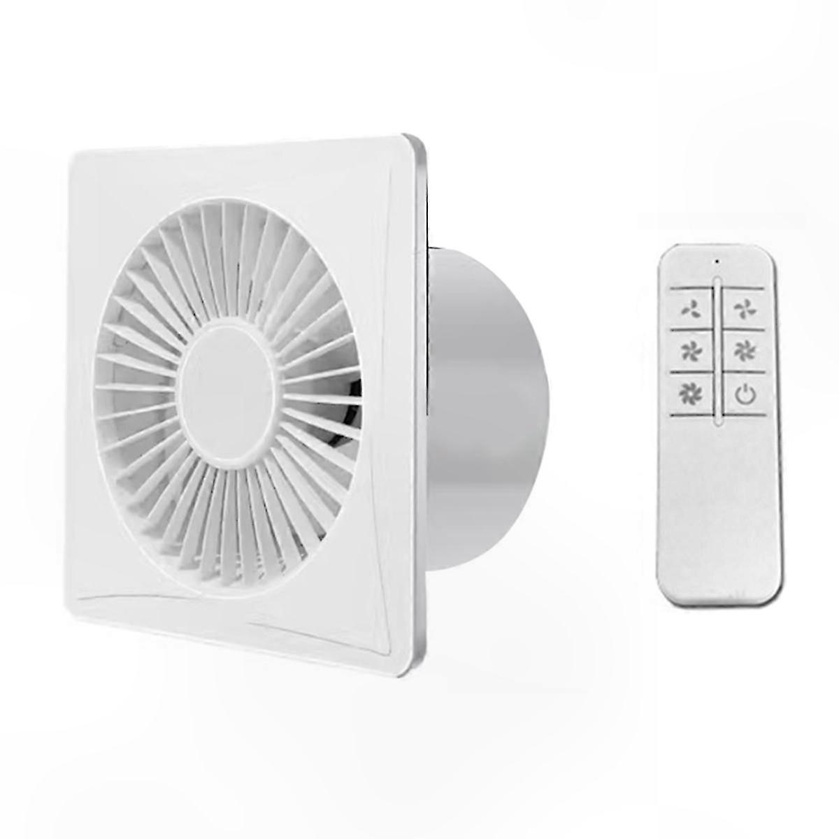 6-Inch Variable Speed Ventilation Fan with Remote Control for Bathrooms