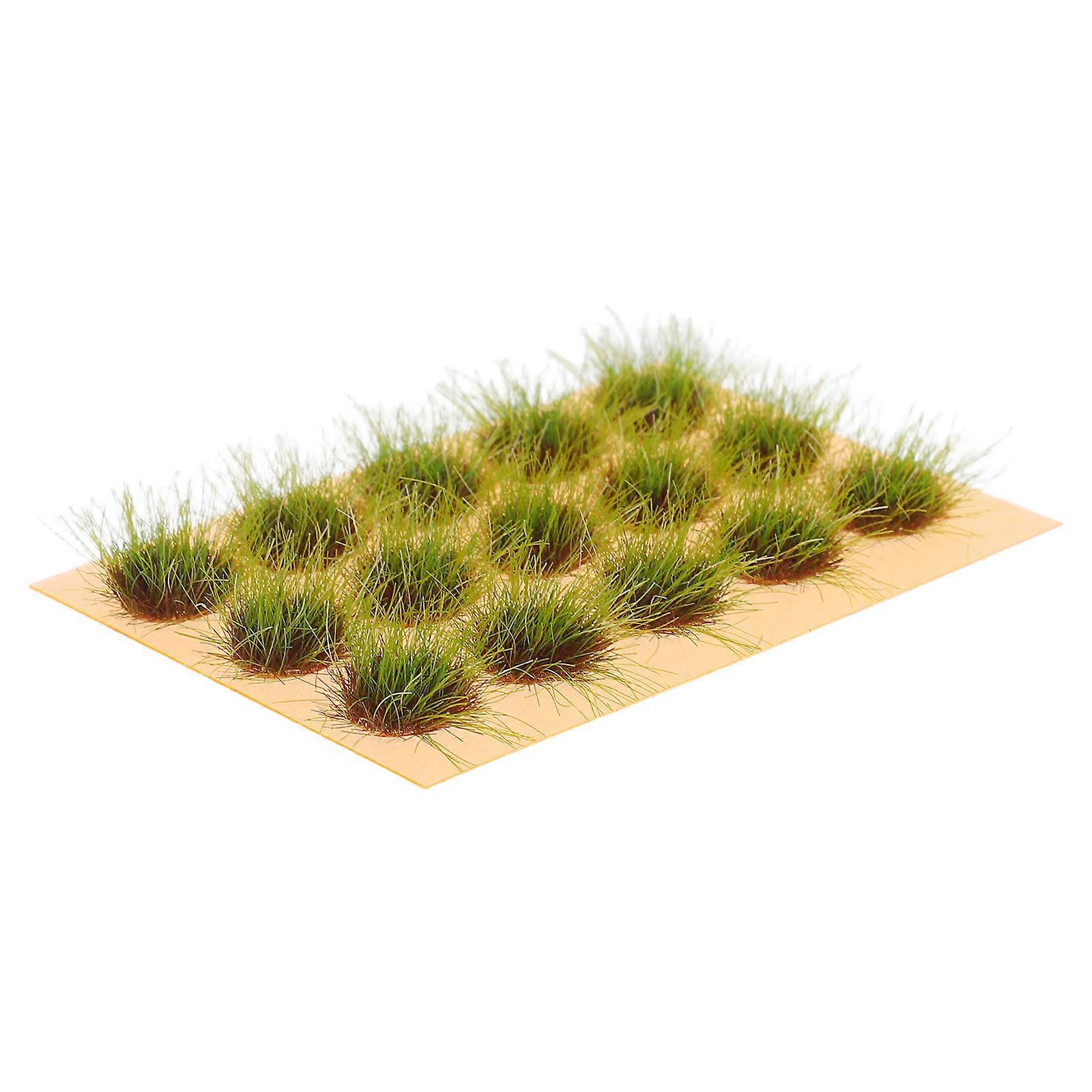Artificial Grass Ornament Mini Plant Cluster for Decoration 4Pcs Nylon Multi