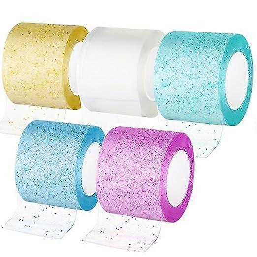 5 Pack Nano Tape Bubble Adhesive Tape Multicolor, Handmade, DIY, Colorful Double Sided Tape