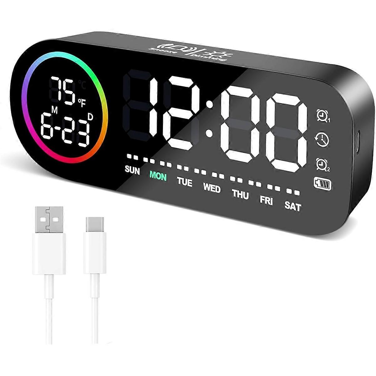 clocks for bedrooms alarm clock digital 