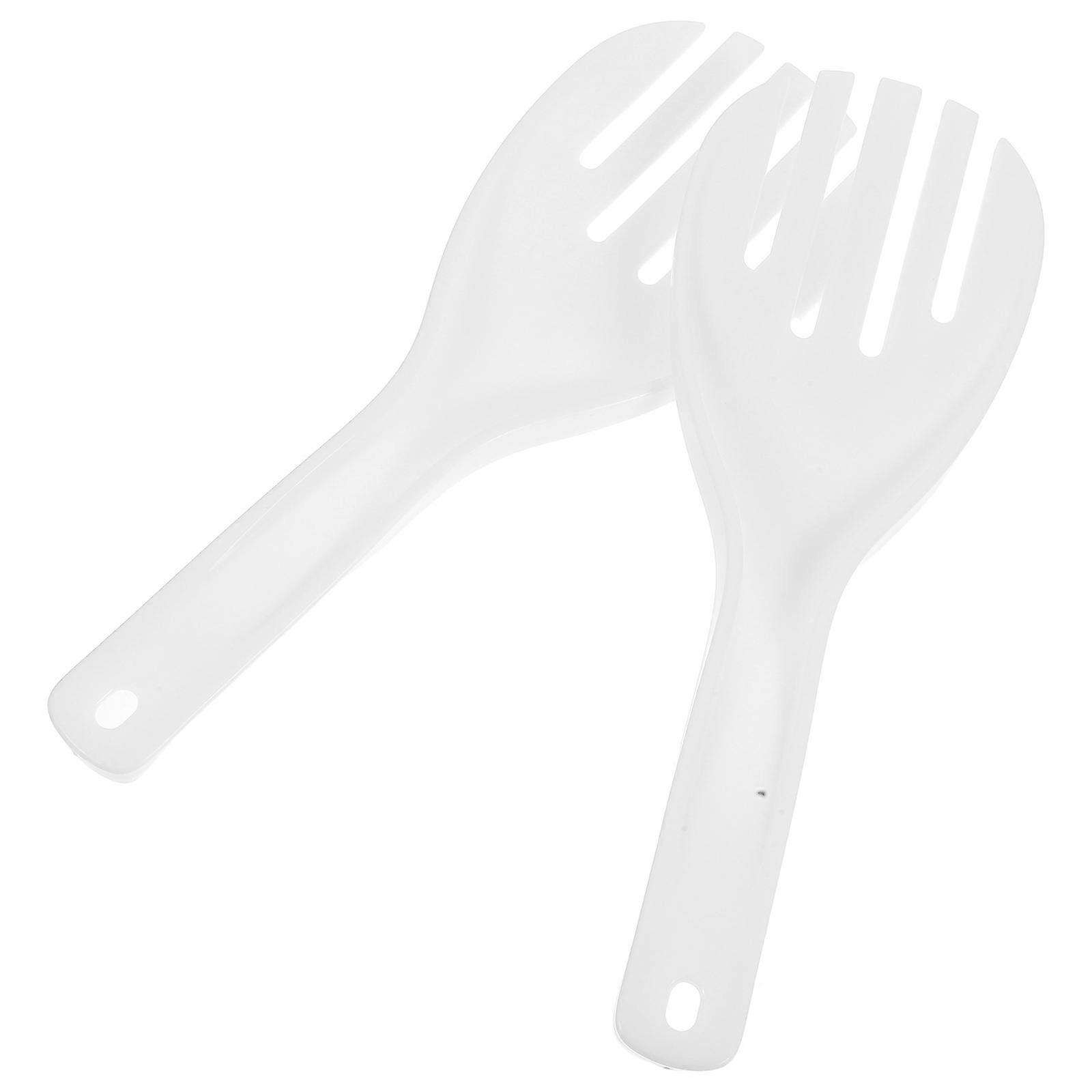 Heat Resistant Rice Paddle Plastic Rice Spoon for Cooking 10Pcs Durable Set