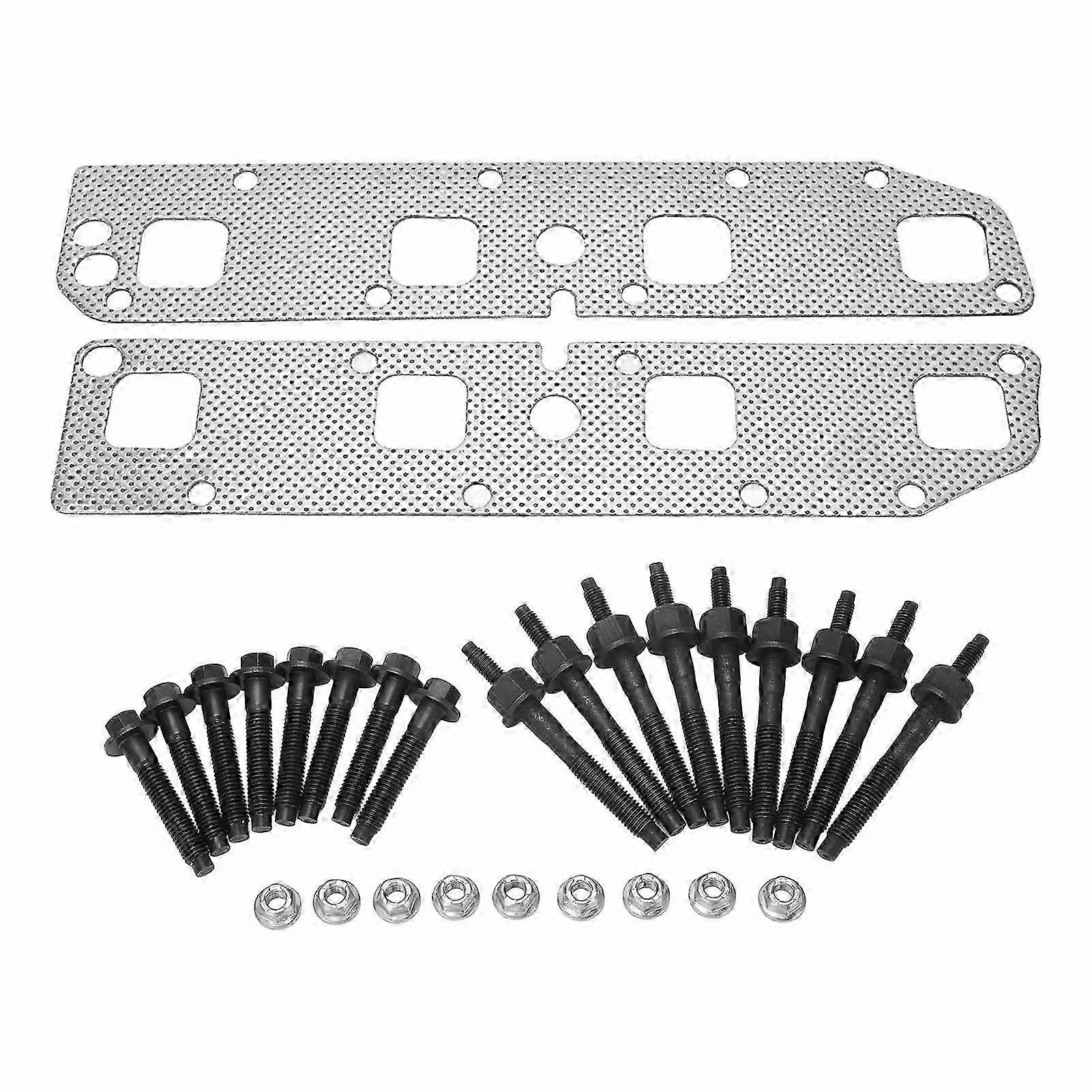 Replacement Exhaust Manifold Gasket Bolt Stud Kit for  Ram Trucks