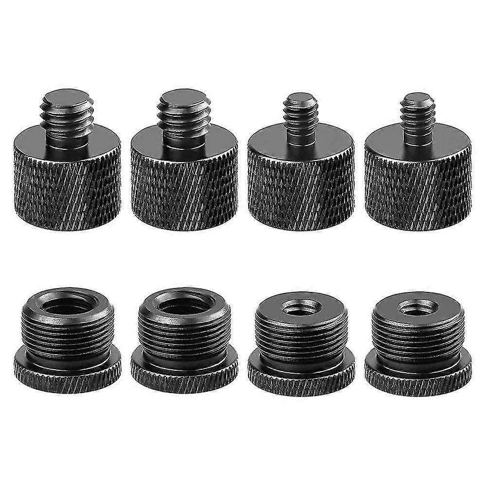 Mikrofonstativ, mikrofonarmsset, mikrofongängadaptrar - 5/8 hona till 3/8 hane och 5/8 hona till 1/4"