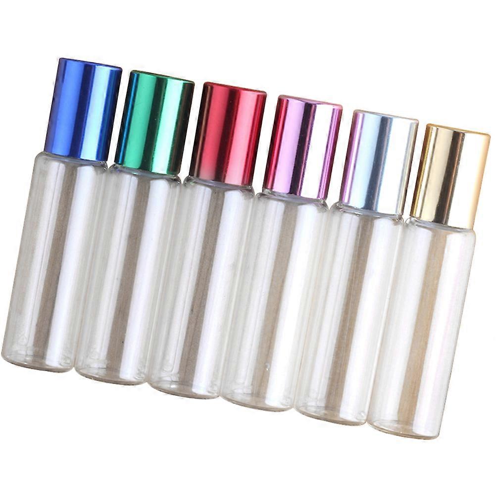 Cosmetic Subpackage Bottle Glass Roller Bottles for Storage 12Pcs Set