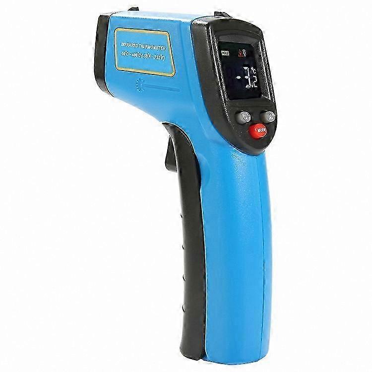 Portable Digital Infrared Thermometer, Laser Point Temperature Gun, -50 to 400°C Range for Home and Industrial Use