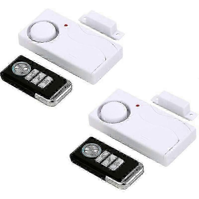 Wireless Door & Window Alarm, Home Security Sensor, Pool & Child Safety Anti-Theft System (2 Pack)