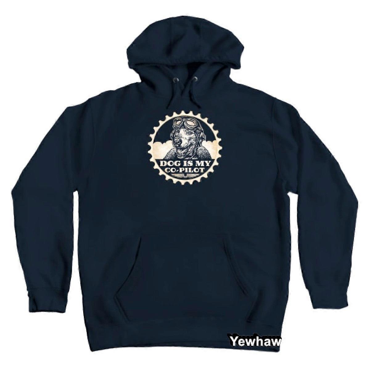 Sweat à capuche Dog Is My Co-pilot