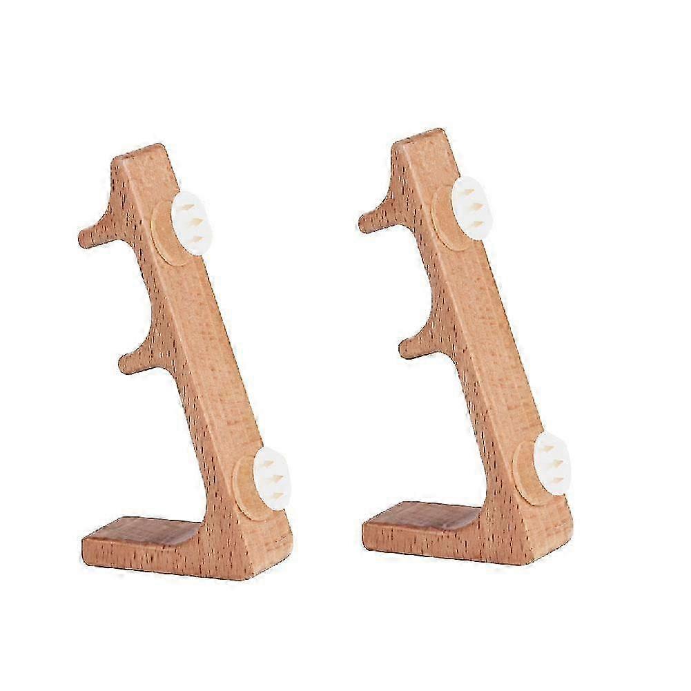 25-26 for Mac-Mini4 Wooden Vertical Laptop Stand Plate Grip Bracket Handle Paste