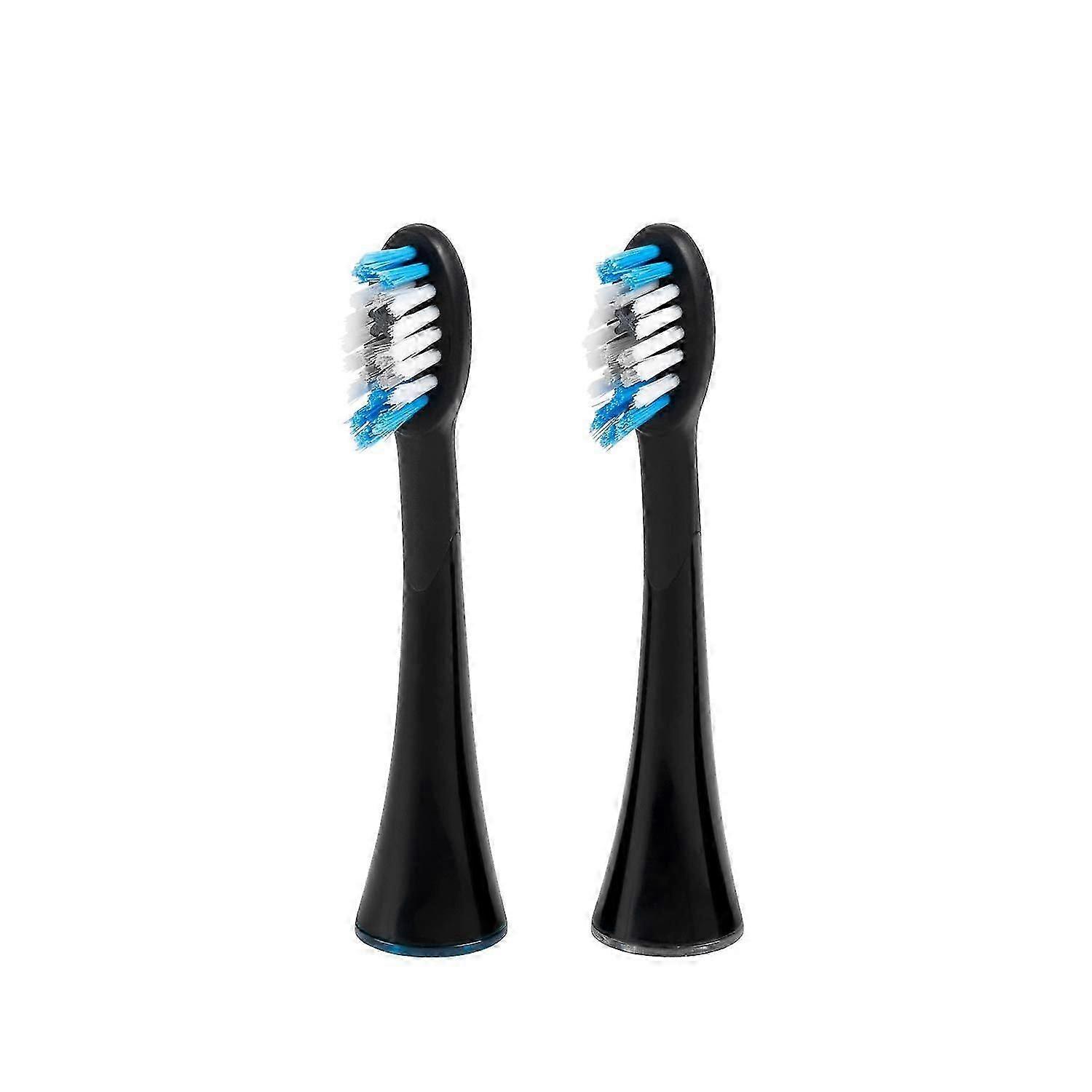 SonicSmile Replacement Toothbrush Heads Black Pack of 2