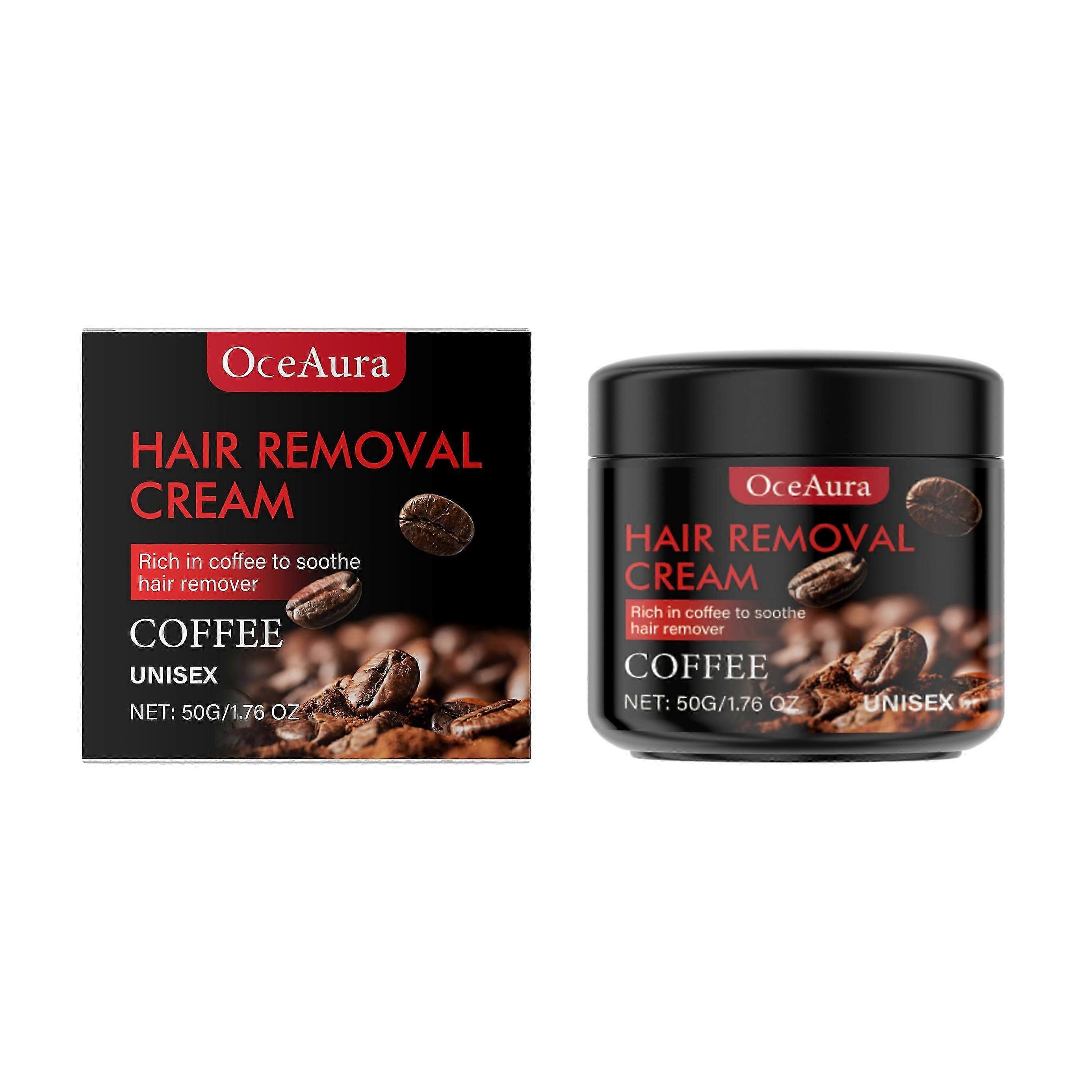 Men's Coffee Hair Removal Cream - Gentle