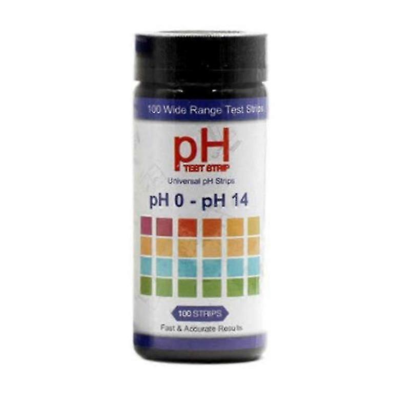 شرائط اختبار درجة الحموضة في التربة 100 شريط اختبار التربة 0-14 درجة الحموضة اختبار التربة ، شرائط اختبار درجة الحموضة في التربة ، اختبار النبات ل