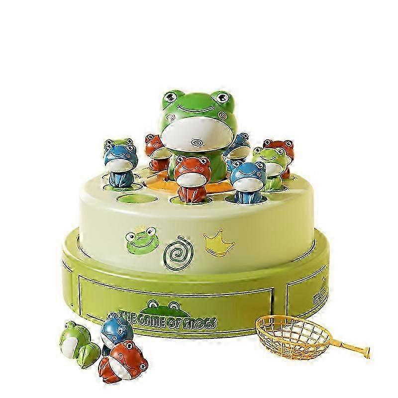 Frog Pop Up Board Games Bounce And Catch Music Game