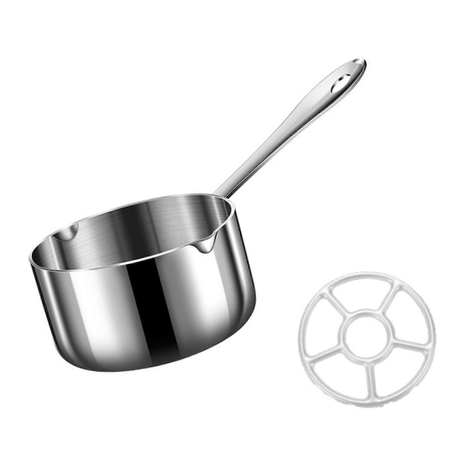 Premium Nonrust Steel Butter Saucepan With Ergonomic Handle For Precise Temperature Control And Durable Cooking In Compact Kitchens Multicolor