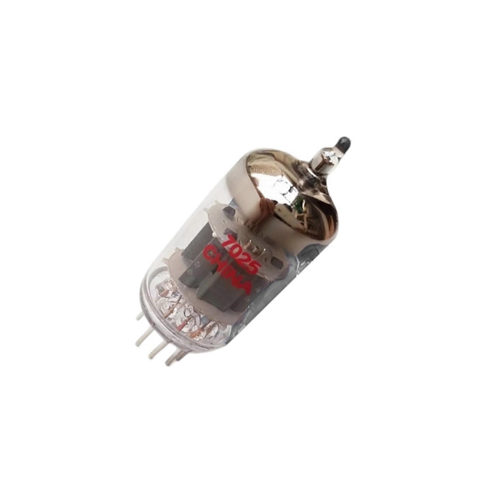 7025 Replacement Tube with Shielding Structure Easy to Use for Reduced Microphonics in High Gains Preamplifier Circuits Multicolor