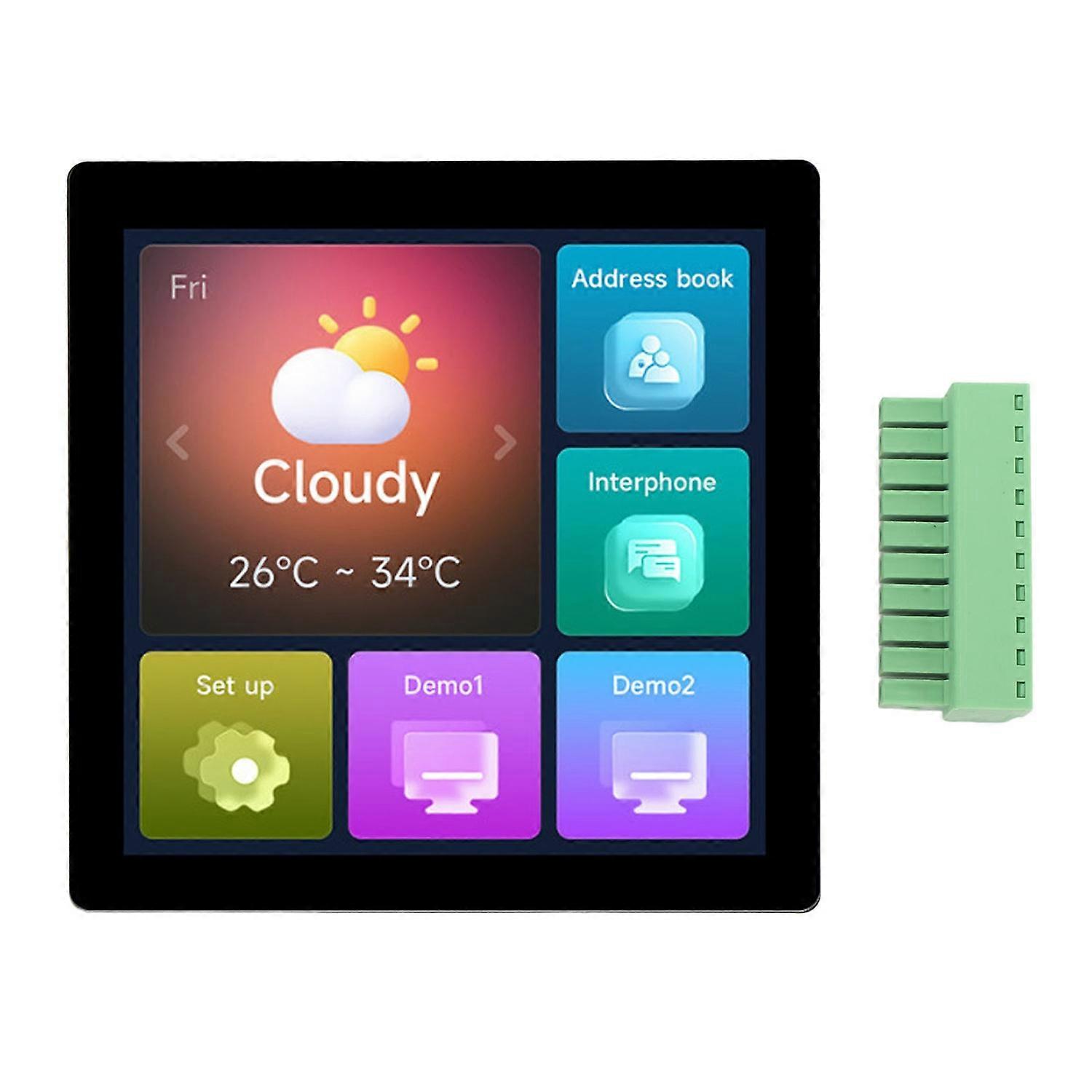 Capacitive Touch LCD Development Board ESP32-S3 4 Inch 32 Bit WIFI BLE5 480x480 Capacitive Touch Dis