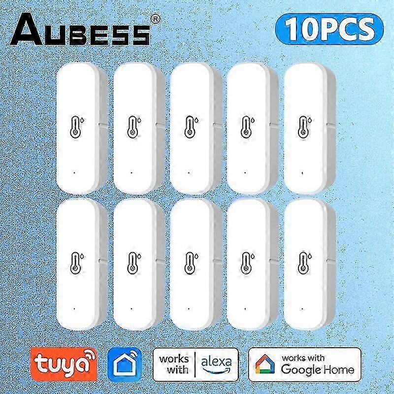 Indoor Thermometer Hygrometer with Tuya WiFi Smart Home Control