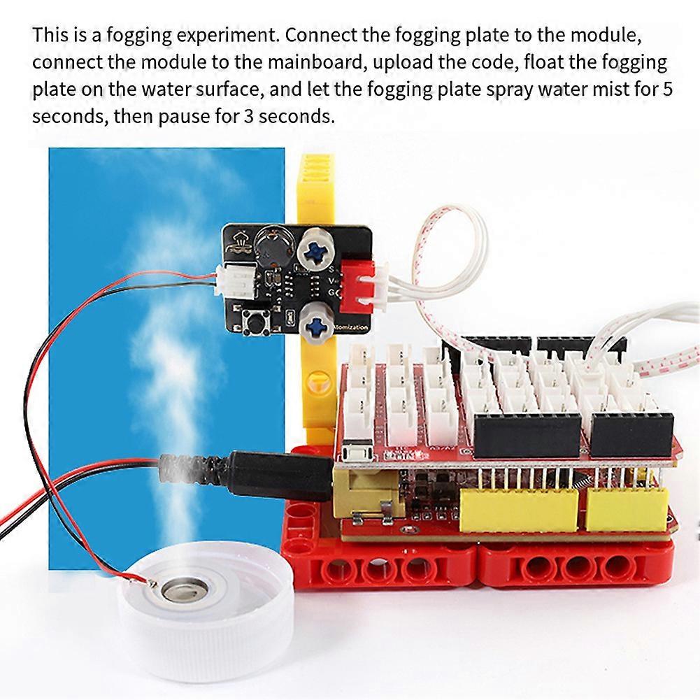 Atomization Module for Arduino for Lego Building Block DIY Electronic Atomization Experiment Module with Case