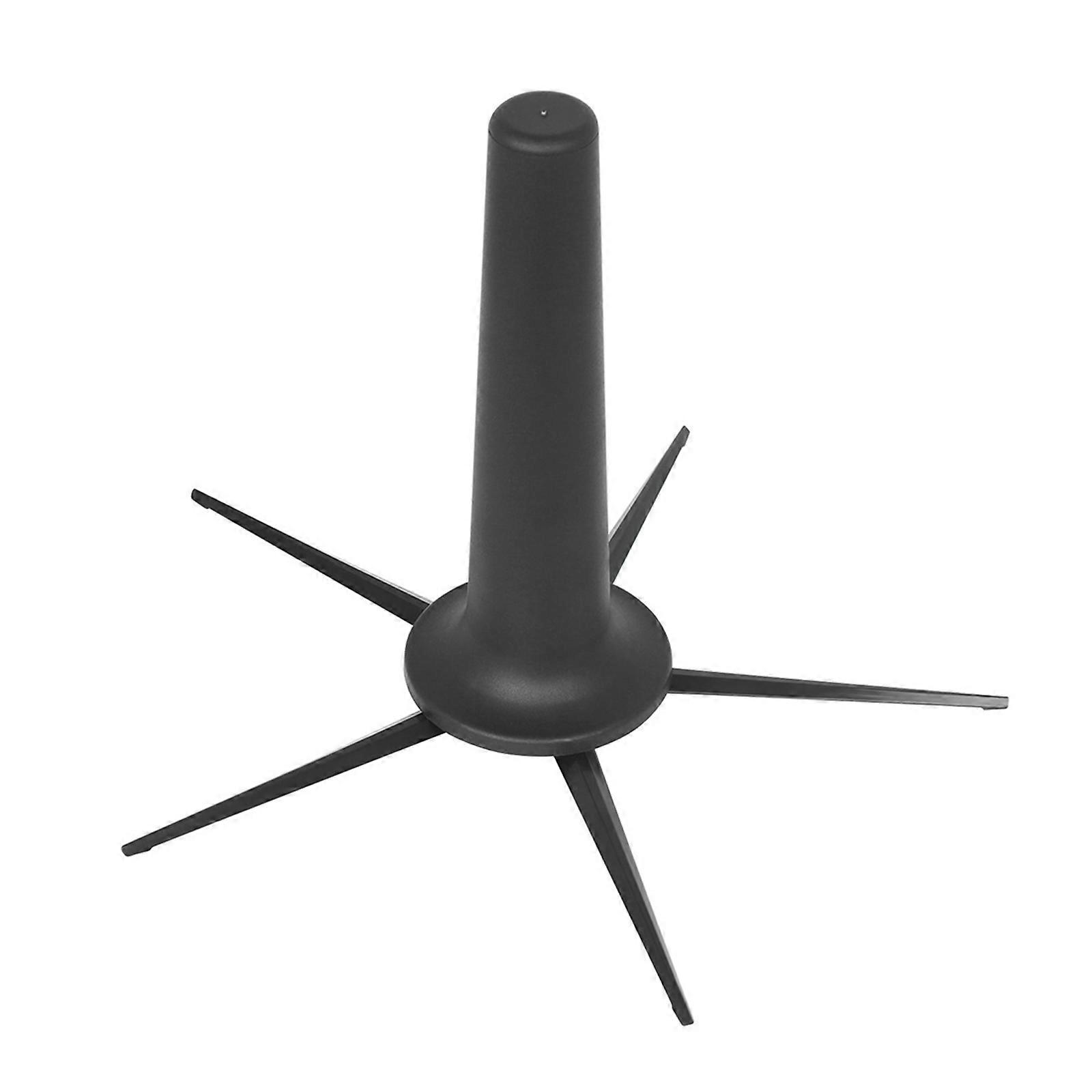 Quick Assembly Saxophone Stand Folding Design ABS Metal Frame Secure Grip Perfect for Musicians Rehearsal Session Travel Multicolor