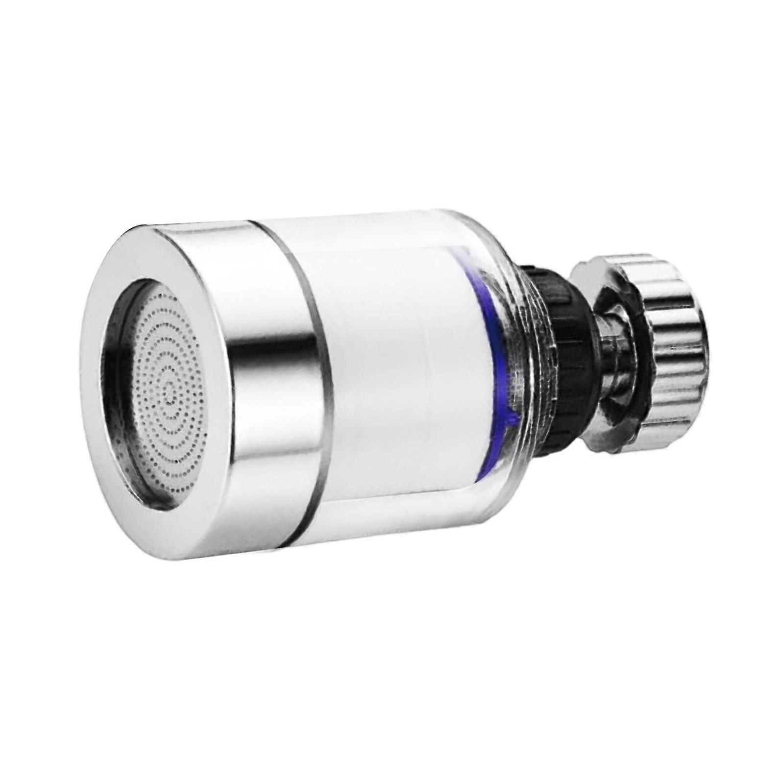 Faucets Anti-splash Filter Nozzles Water Saving Aerator Kitchen Rotatable Tap Extender Adapter with Water Purification Multicolor