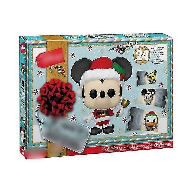 Advent Calendar: 24-Day Christmas Countdown Blind Boxes Total of 9 Varieties