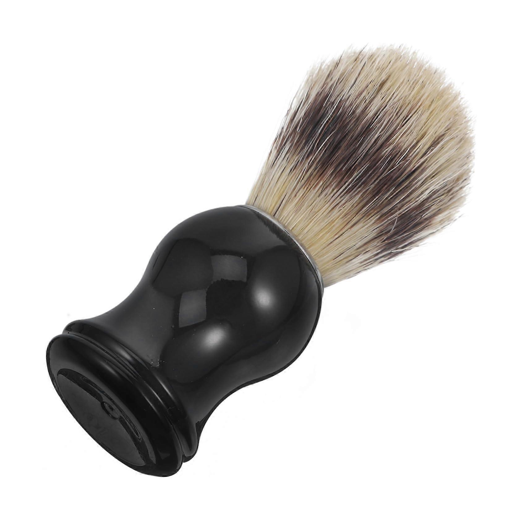 Men's Shaving Brush Soft Dense Bristles for Wet Shave Beard Grooming and Lathering