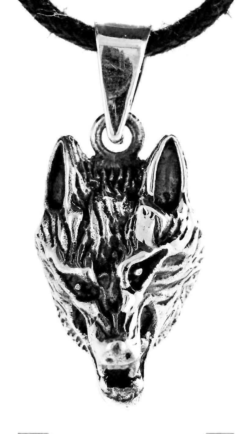 Pendant 7 A Wolf - Silver