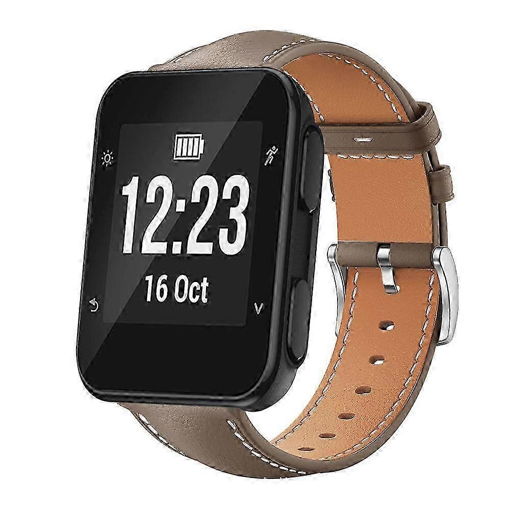 Litteä pää musta hai hienorakeinen nahkainen kellon rannekkeen vaihto XDFIND