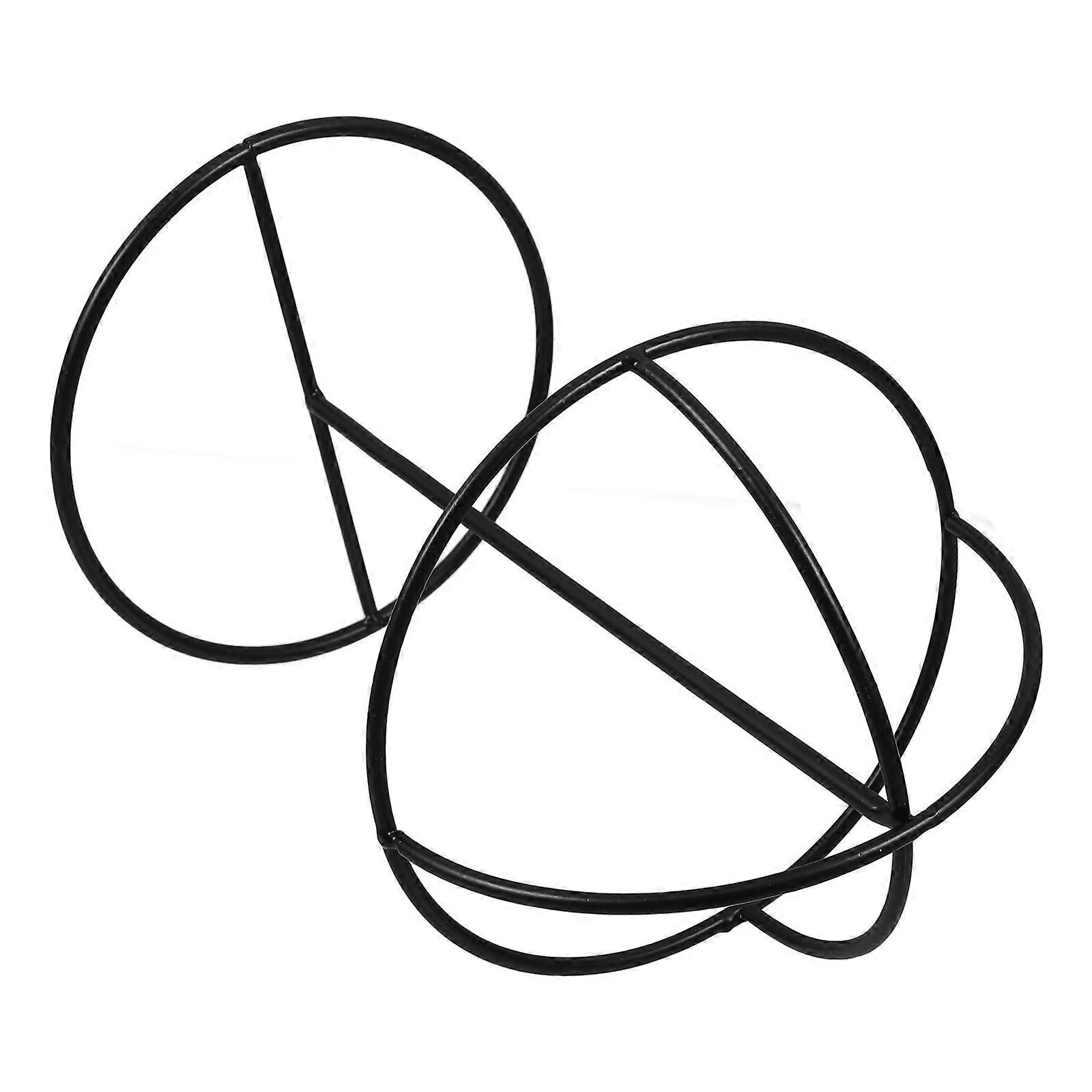 Hat Display Holder Hat Display Stand Hats Home Use Black Iron Hat Display 1Pack