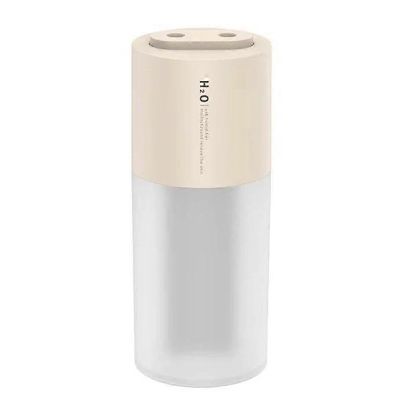 Portable Dual-Spray Humidifier with USB Night Light