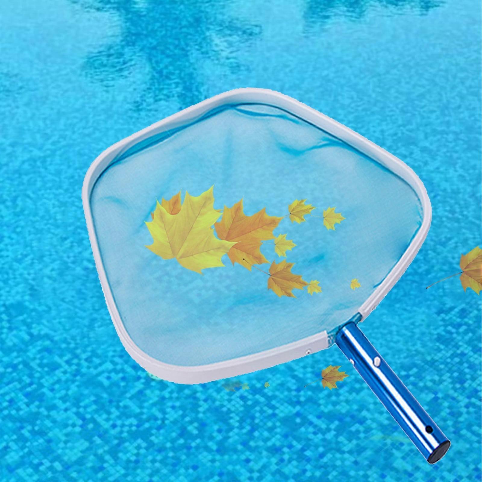 Pool Net,Professional Swimming Pool Leaf Skimmer Nets for Cleaning with Deep Big Bag,Heavy Duty Aluminum Frame & Handle Rake