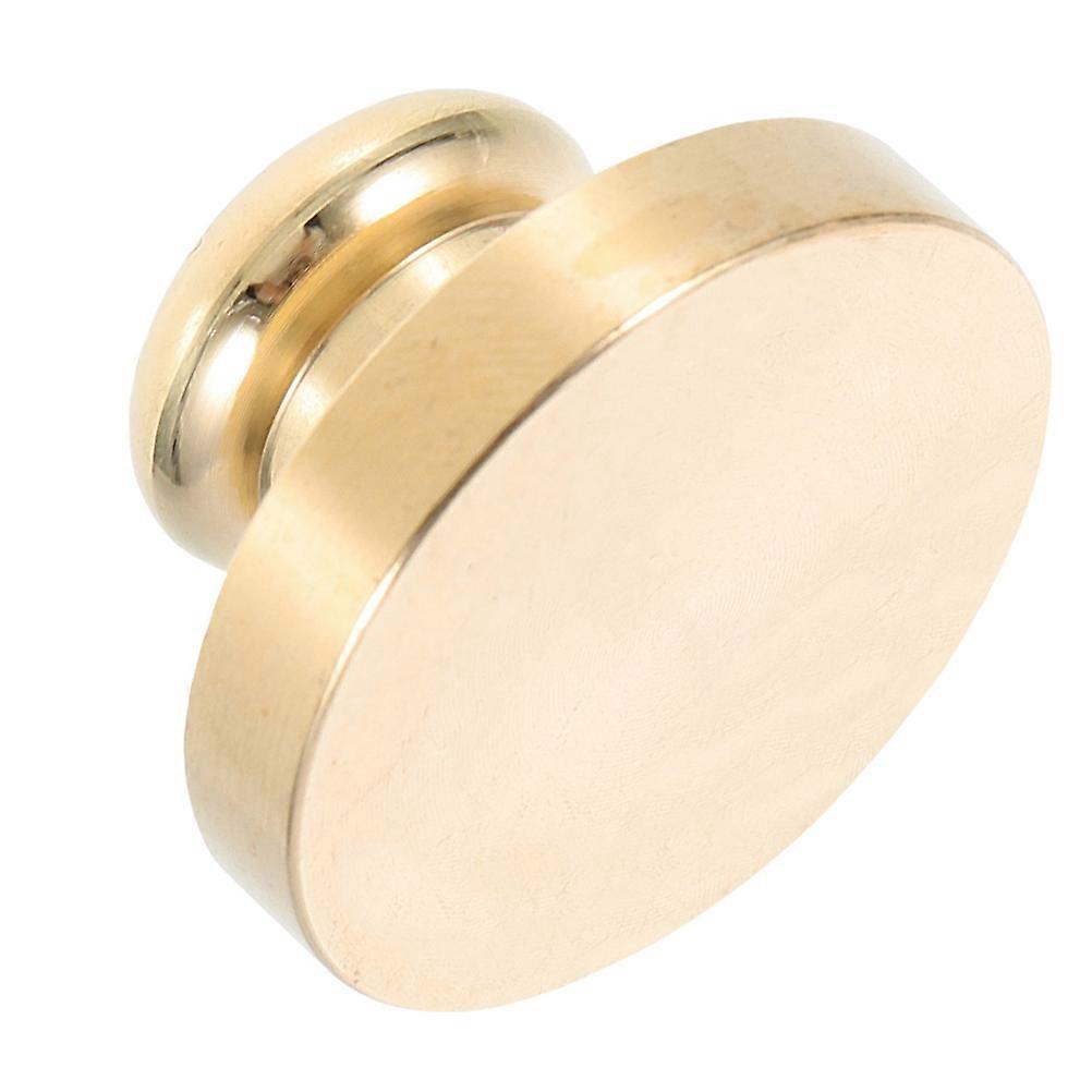 Golden Brass Wax Seal Head Round Stamp Head for Envelopes Durable