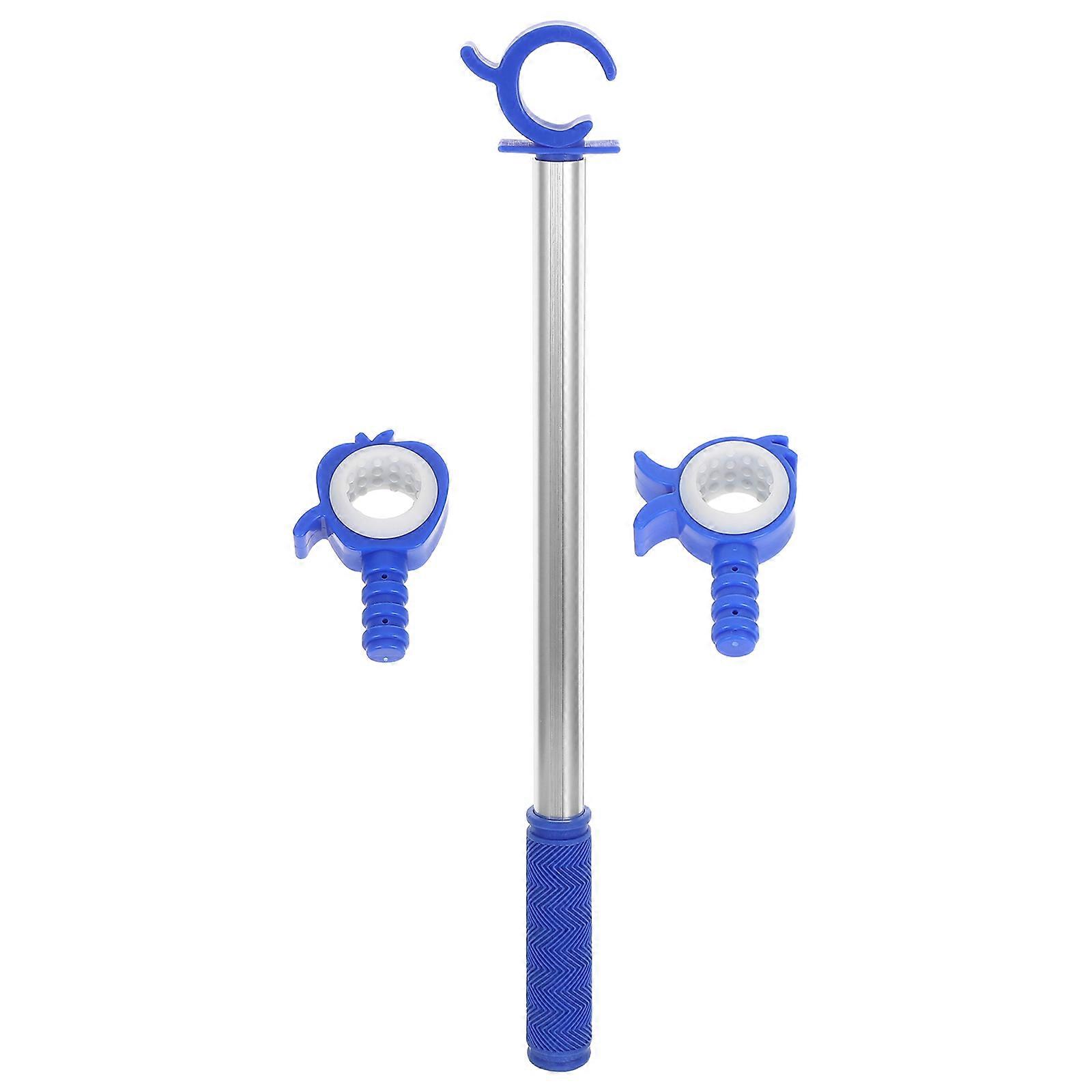 Telescopic Window Opener 3Pcs Adjustable Length Push Pull Rod Ideal For High Windows In Indoor Outdoor Spaces Providing Ventilation Control