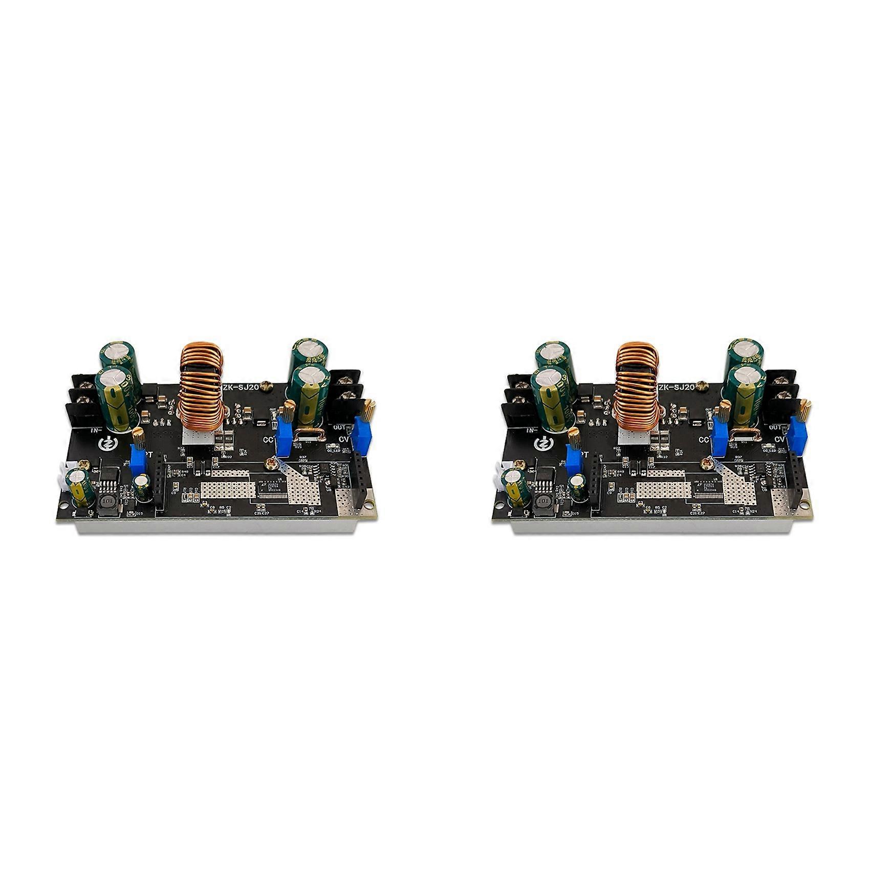 2X ZK-SJ20 Automatic Step Up Down Module MPPT Buck Boost Converter Power Supply Module Adjustable Board