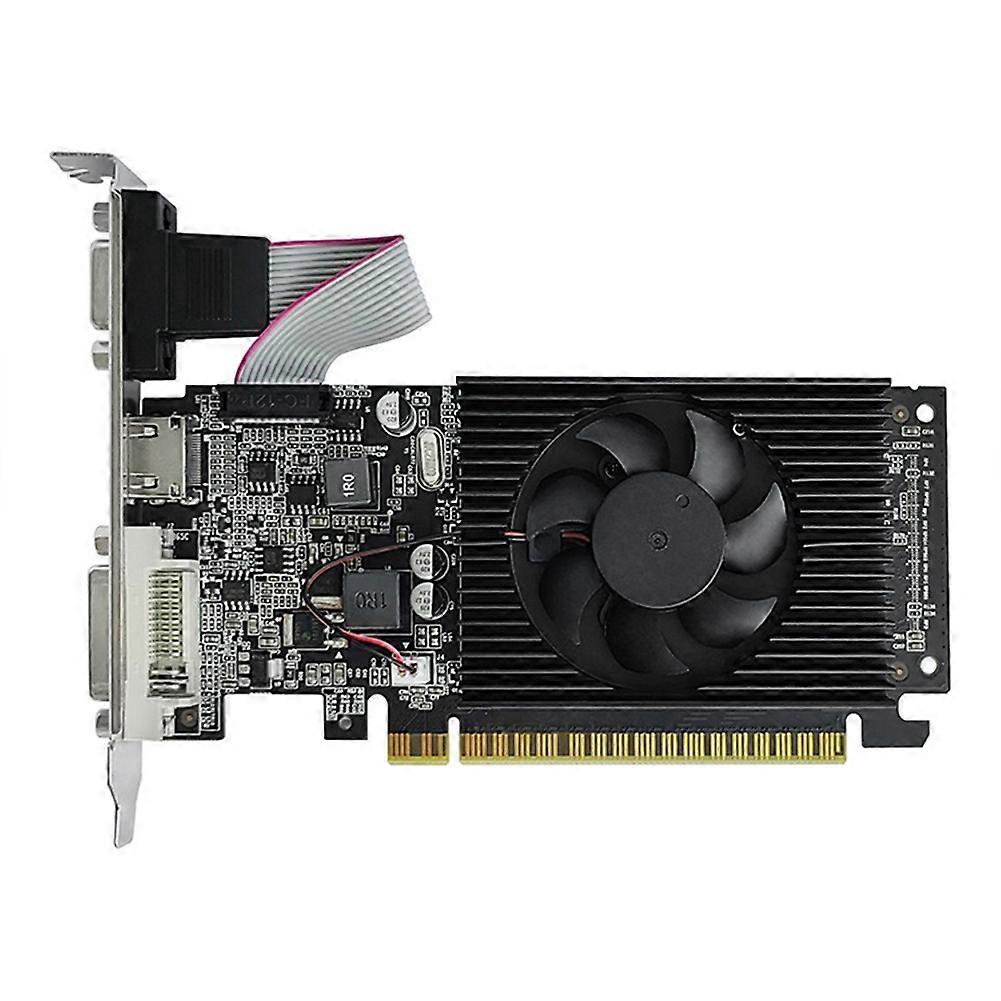 GT210 1GB DDR3 64Bit Graphics Card PCIE 2.0 40nm GPU HDMI-Compatible+VGA+DVI Desktop Video Card