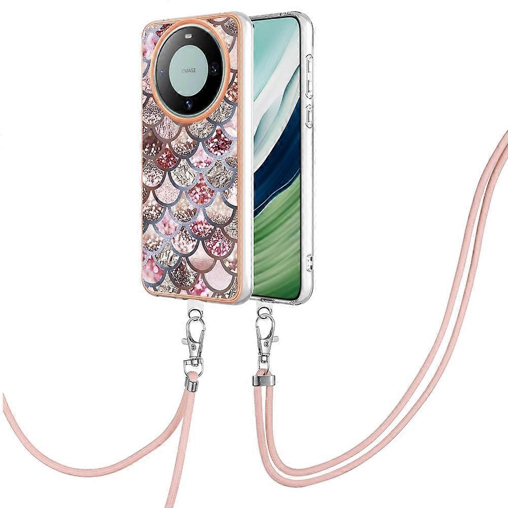 Electroplating IMD TPU Phone Case with Lanyard