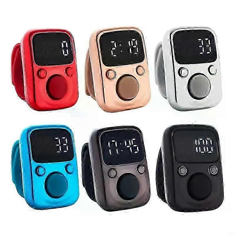 157F HandheldsUSB Charging Tally Counter Mechanical Manual PalmsClicker Number Count Decompression Tally Counter Number Count