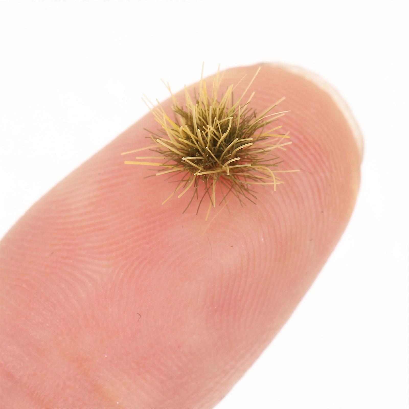 1 Box Static Grass Tuft Model Miniature Railway Artificial Grass Tuft Miniature Gaming Terrain