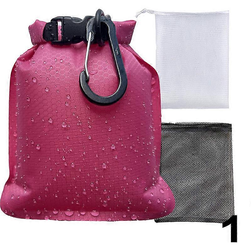 Såpestang Veske Oppvask Bad Forseglet Vanntett Servise Såpeholder Multifunksjonell Reise Oppbevaringspose For Utendørs Reiser