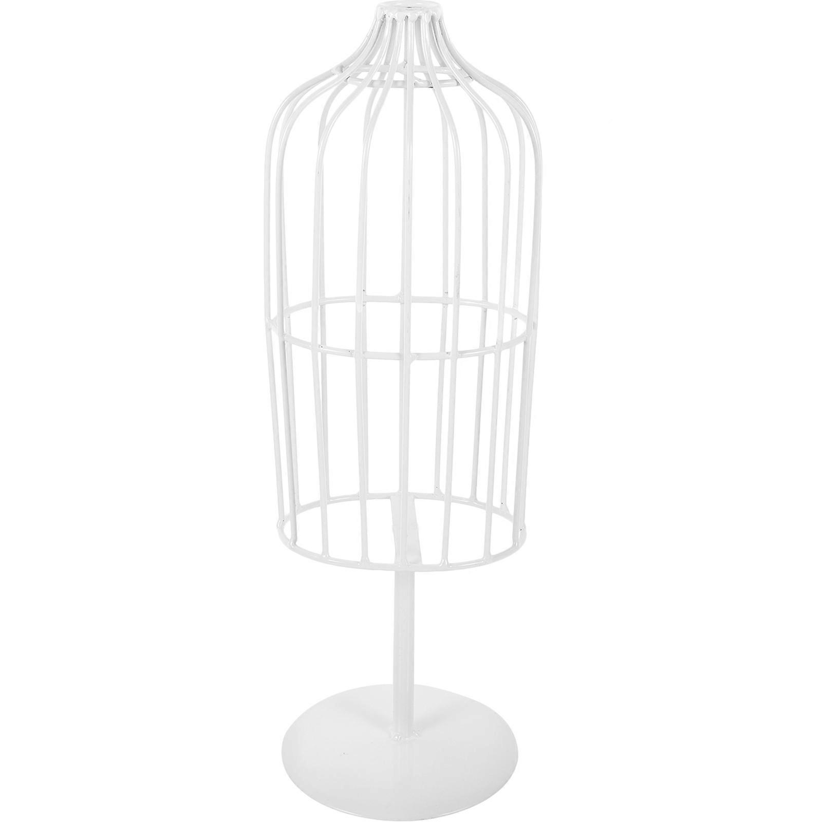 Cat Coat Hanger for Display Purpose 3Pcs White Iron Clothes Stand