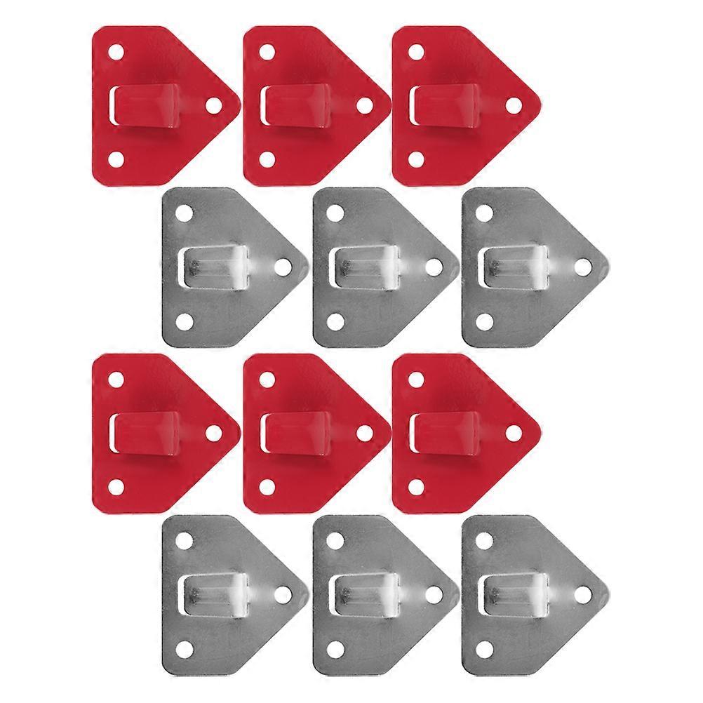 Heavy Duty Fire Extinguisher Wall Hook Mounting Bracket 12Pcs
