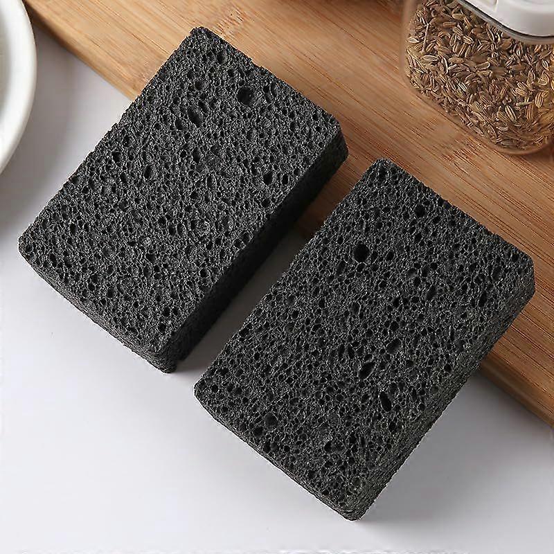 Wood Pulp Cotton Sponge rub Rectangular Compression Wood Pulp Sponge Absorbent
