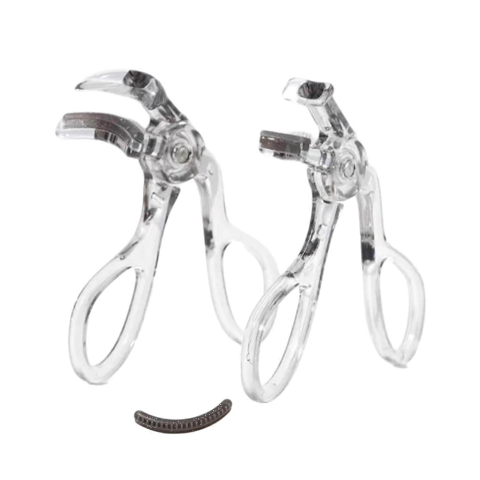 Eyelash Curler Set with Comb Wide Angle Coverage and Precision Partial Lash Curler for Touchups
