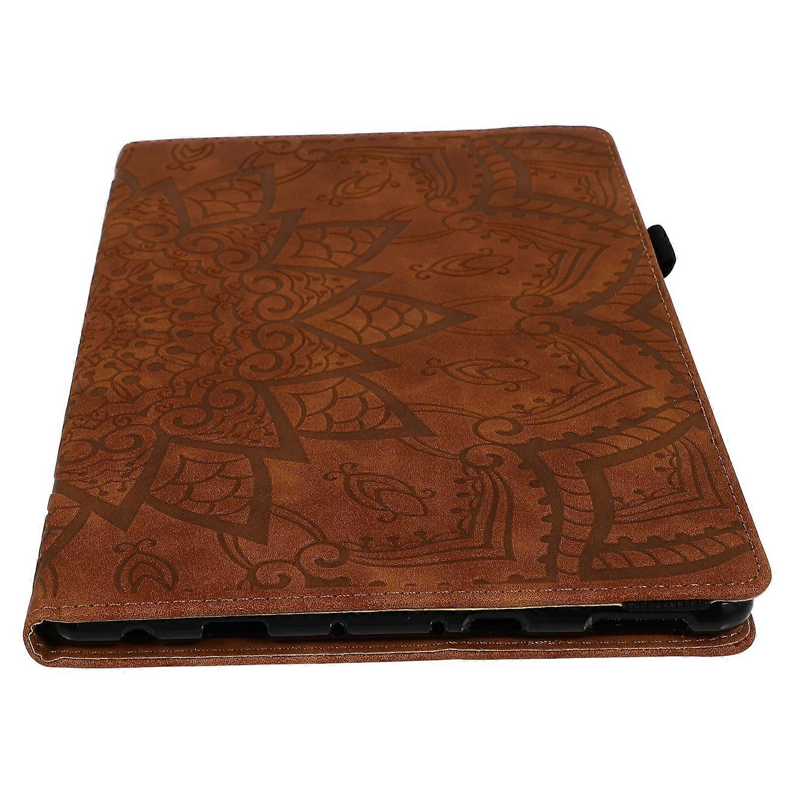 Tablet Protective Case Vintage Embossed Cover for Fire 10 Plus Hd10 1Pcs