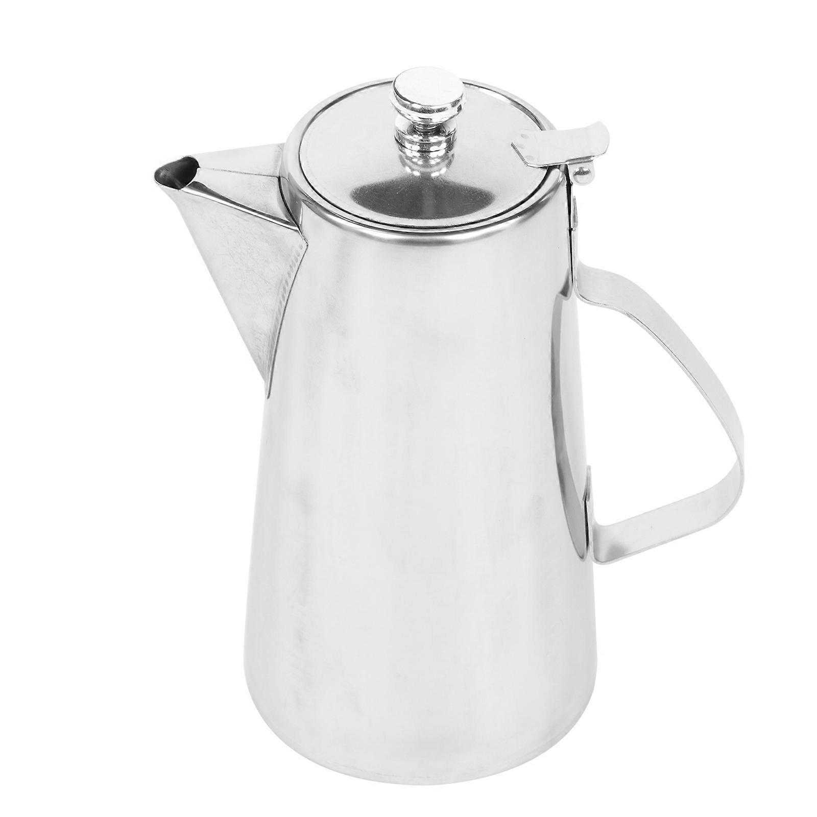 1Pc Household Water Kettle Practical Teapot Cool Kettle (Silver)